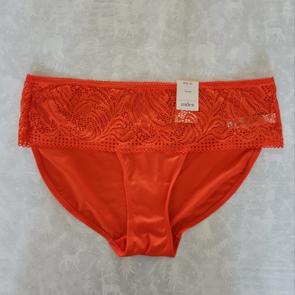 💕🔥NWT Auden Hipster Panties Orange Medium